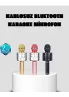 Taşınabilir Karaoke Mikrofon – Bluetooth, Usb Ve Aux Girişli