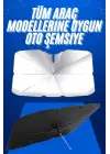 Taşınabilir Oto Cam Güneşliği Katlanabilir Tüm Araçlara Uyumlu Güneş Gölge Koruyucu