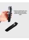 Taşınabilir Şarjlı Saç Sakal Tıraş Makinesi – 3 Taraklı, Sessiz Ve Ergonomik