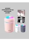 Taşınabilir Usb Mini Nemlendirici – Led Aydınlatmalı, Çift Püskürtme Modu