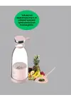 Taşınabilir Usb Şarjlı Taze Meyve Suyu Blender