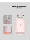 Tavşan Kulak Tasarımlı 200 Ml Usb Aroma Difüzör Ve Hava Nemlendirici