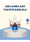Timsah Kıskaçlı 12v Led Ampul Kamp Ve Acil Durum Lambası