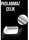 Tıraş Makinesi Islak Ve Kuru Kullanıma Uygun Kablosuz Taşınabilir