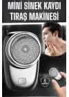 Tıraş Makinesi Mini Sıfır Sakal Yanak Tıraş Makinesi Usb Şarjlı