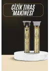 Tıraş Makinesi Şarjlı Çizik Tıraş Paslanmaz Çelik Bıçaklı 4 Taraklı