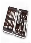 Tırnak Bakımı Tırnak Makası Profesyonel 12 Parça El Ayak Manikür Pedikür Seti