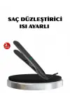 Titanyum Kaplamalı Saç Düzleştirici – Nem Koruma Sensörü