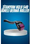 Titanyum Uçlu Derma Roller 540 İğneli 1 Mm Gözenek Azaltıcı Akne İzlerine Uygun
