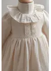 Tongs Baby Bebek Elbise 3899 Ekru