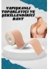 Toparlayıcı Göğüs Bandı Şekillendirici Ten Rengine Uygun Esnek Hassas Ciltlere Uygun