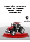 Traktör Tasarımlı Bluetooth Hoparlör Usb Tf Aux Fm Radyo