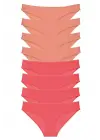 Trend Likralı Kadın Slip Külot Pudra Fuşya