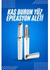 Tüy Kıl Alma Kaş Bıyık Unisex Yüz Bakım Epilasyon Aleti Pilli
