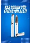Tüy Kıl Alma Kaş Bıyık Unisex Yüz Bakım Epilasyon Aleti Pilli