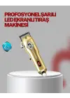 Type-c Şarjlı Lcd Ekranlı Profesyonel Saç Sakal Tıraş Makinesi