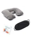 Omarı Konforlu Seyahat İçin Şişme Yastık Seti