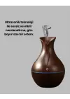 Ultrasonik Ahşap Desenli 130ml Aromaterapi Difüzör Ve Hava Nemlendirici