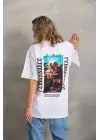 Beyaz Kaliteli Oversize Tişört