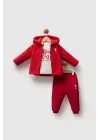 U.s. Polo Assn 3lü Takım Usb2732 Kırmızı