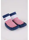 U.s. Polo Assn Çarık Çorap Usb2600 Beyaz-lacivert