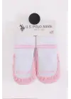 U.s. Polo Assn Çarık Çorap Usb2800 Beyaz-pembe