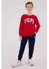 U.S. Polo Assn Eşofman Takımı US2227-4 Kırmızı