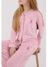 U.S. Polo Assn Gömlek Pijama US2326-4 Fuşya
