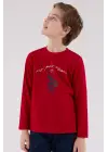 U.S. Polo Assn Uzun Kol Pijama Takım US2233-4 Kırmızı