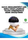 Usb Bağlantılı Projektör Işıklı Taşınabilir Mini Hava Nemlendirici Ve Aroma Difüzörü