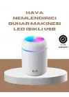 Usb Girişli Taşınabilir Mini Nemlendirici 300ml Su Hazneli
