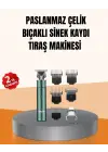 Usb Hızlı Şarjlı 3 Saat Kullanımlı Saç Kesme Makinesi
