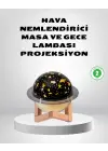 Usb Projeksiyon Gece Lambası Ve Hava Nemlendirici – Aromaterapi Destekli, Taşınabilir Mini
