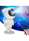 Omarı Zamanlayıcılı Astronot Projektör - Renkli Işık Modlarıyla Gece Lambası