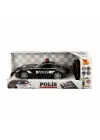 Omarı Uzaktan Kumandalı Işıklı Polis Arabası - 21 cm Boyunda