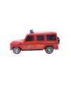 Omarı Uzaktan Kumandalı Polis Jeep 1:20 Ölçek Kırmızı - 18 cm Boyunda