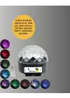 Uzaktan Kumandalı Rgb Led Disko Topu Bluetooth Hoparlörlü