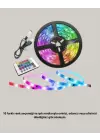 Uzaktan Kumandalı Rgb Smart Şerit Led Işık Esnek Ve Taşınabilir Dekorasyon