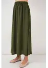 Uzun Ayrobin Etek 8050 - Haki