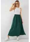 Uzun Ayrobin Etek 8050 - Zümrüt Yeşili