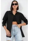 Uzun Kol Basic Gömlek 20279 - Siyah