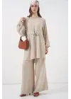 Çarpıcı İkili Takım Uzun Tunik Pantolon 6719