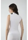 Vivaldi Kadın Beyaz Sıfır Kol Balıkçı Body 350