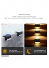 Waterproof Solar Merdiven Lambası 4 Adet