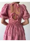 Wear Sırt Bağlama Detaylı Elbise
