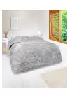 WELSOFT YORGAN ÇİFT KİŞİLİK YORGAN 200*220 ÇİFT TARAFLI-Gri