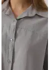 Yarım Kol Gömlek - Gri
