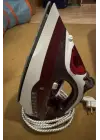 Yeni Nesil Kırmızı Buharlı Ütü 2200 Watt Seramik Tabanlı Yüksek Buhar Gücü
