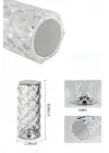 Yeni Nesil Modern Kristal Masa Ve Gece Lambası Dokunmatik Renk Değiştirebilen