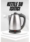 Yeni Nesil Saplı Uzun Ömürlü Paslanmaz Çelik Su Isıtıcı Kettle